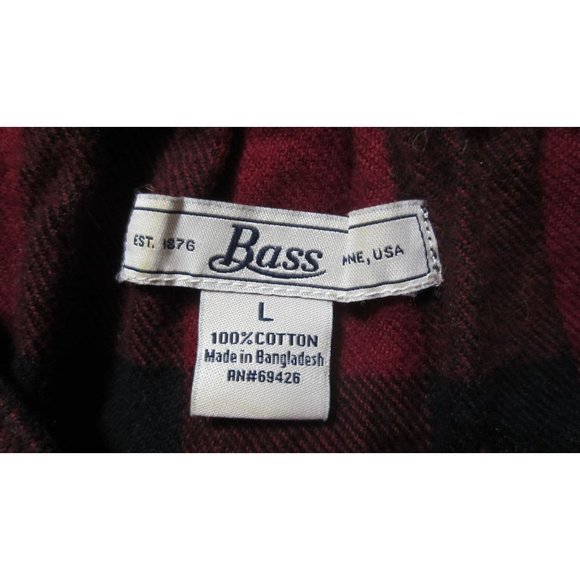 Bass Large Checkered Plaid Belted Cottage Casual Cozy Comfy Dress - Picture 4 of 4